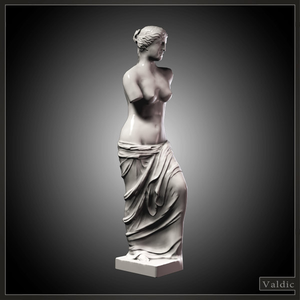 venus hi 3d model - Venus hi poly + low poly by valdic